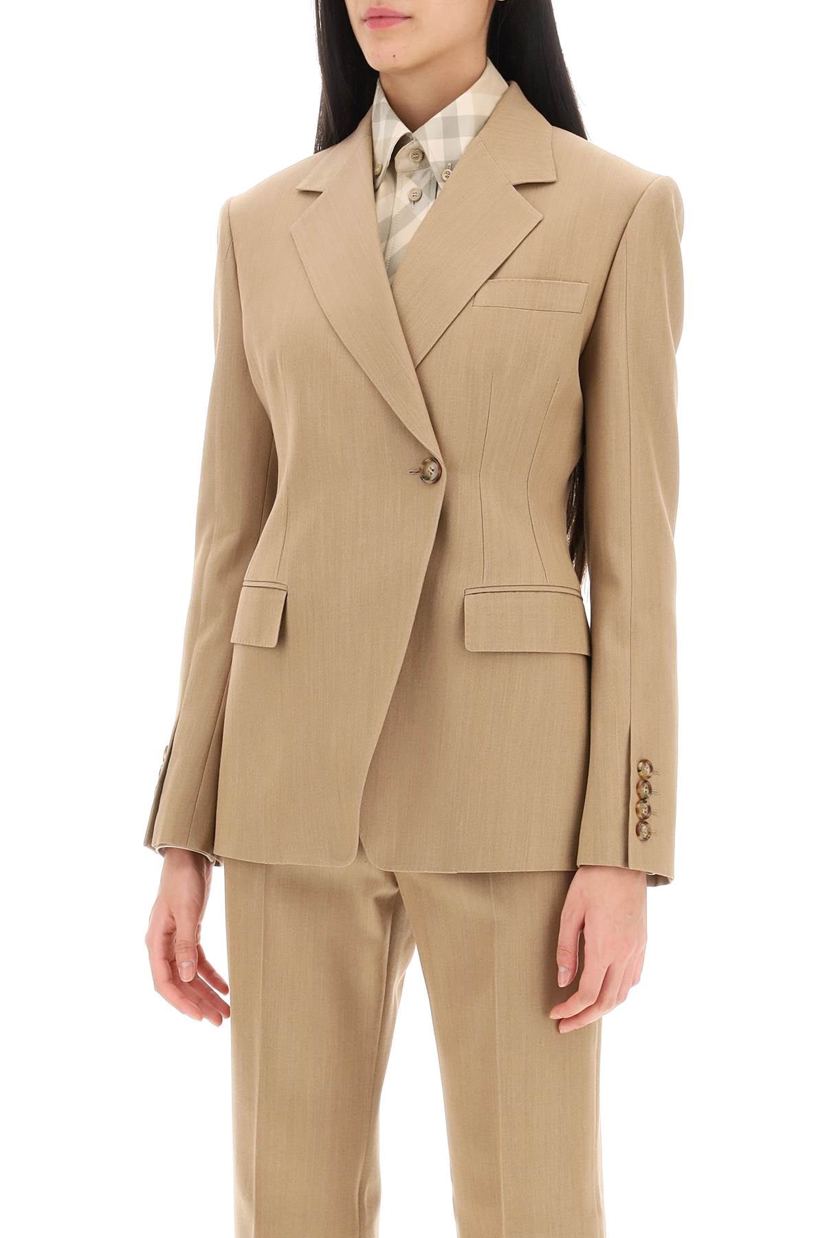 Burberry Claudete Double-Breasted Jacket Women