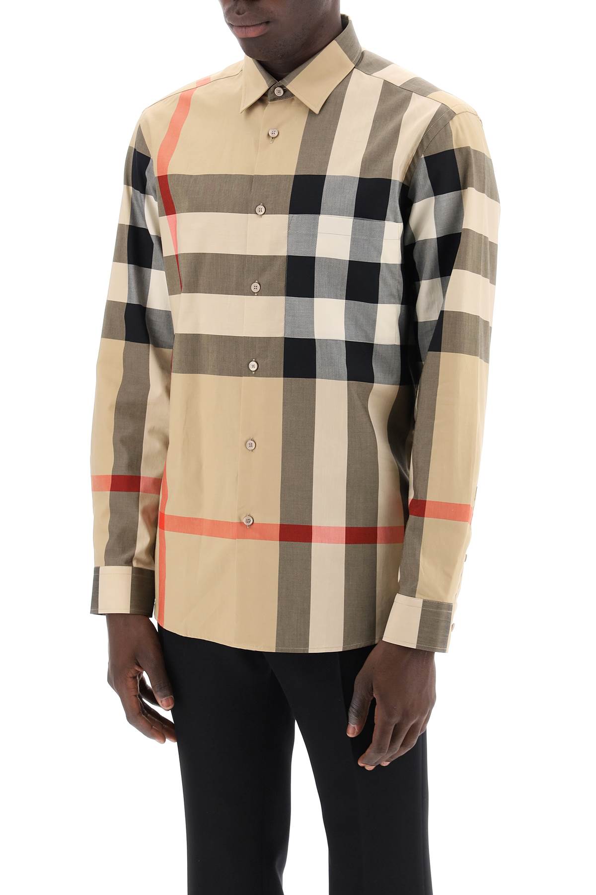Burberry Long Sleeve Summerton Shirt Men