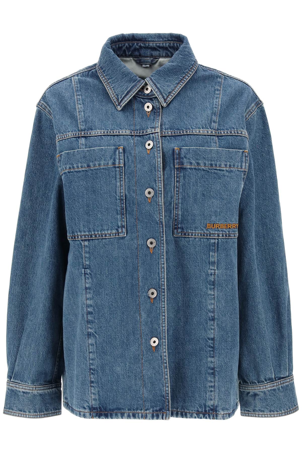 Burberry 'Bensen' Denim Overshirt Women