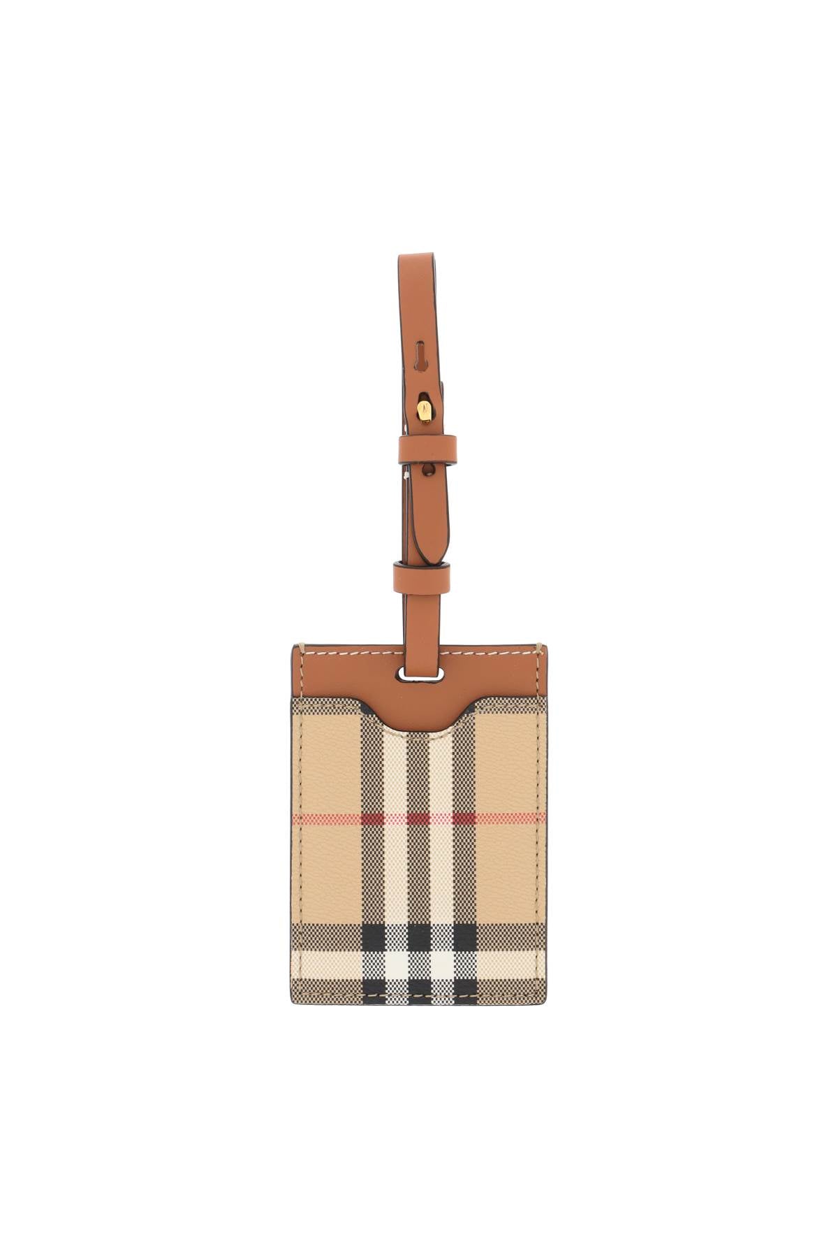 Burberry Check Luggage Tag Women