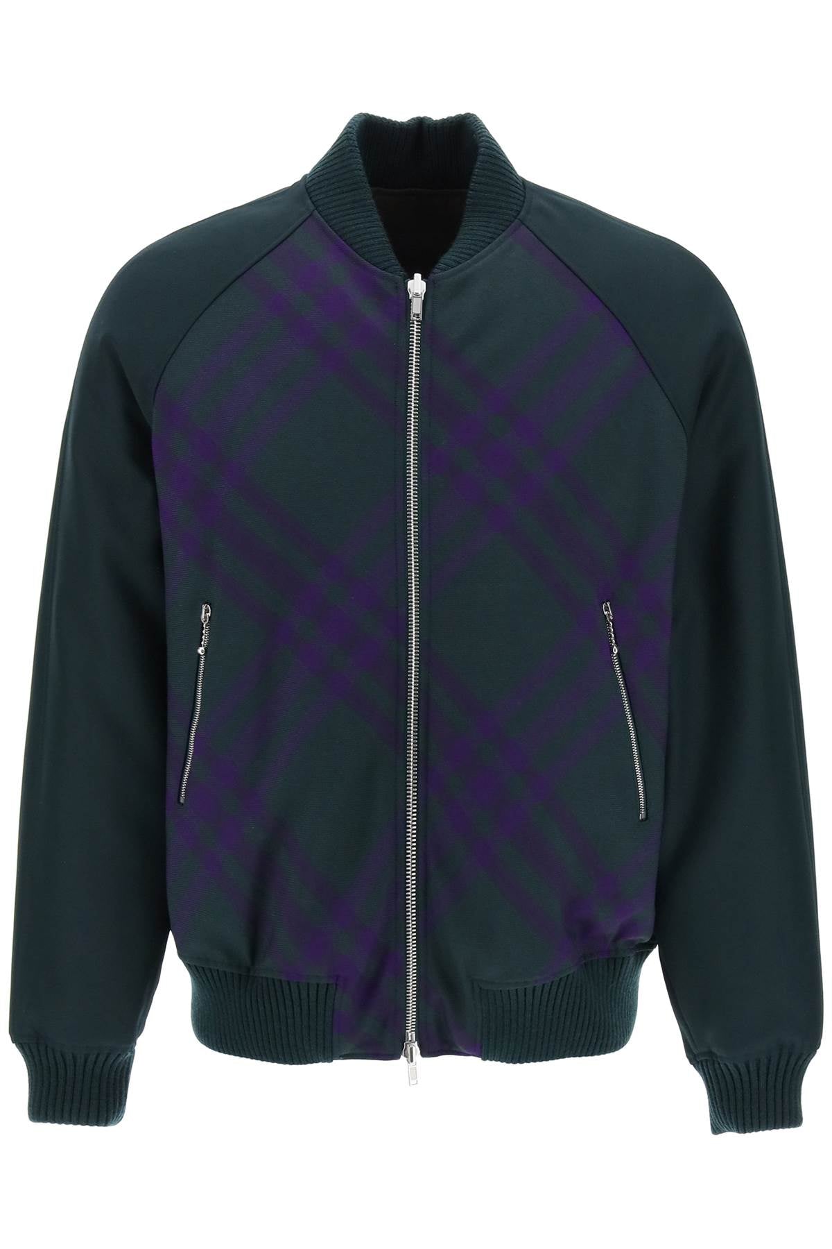 Burberry Check Reversible Bomber Jacket Men