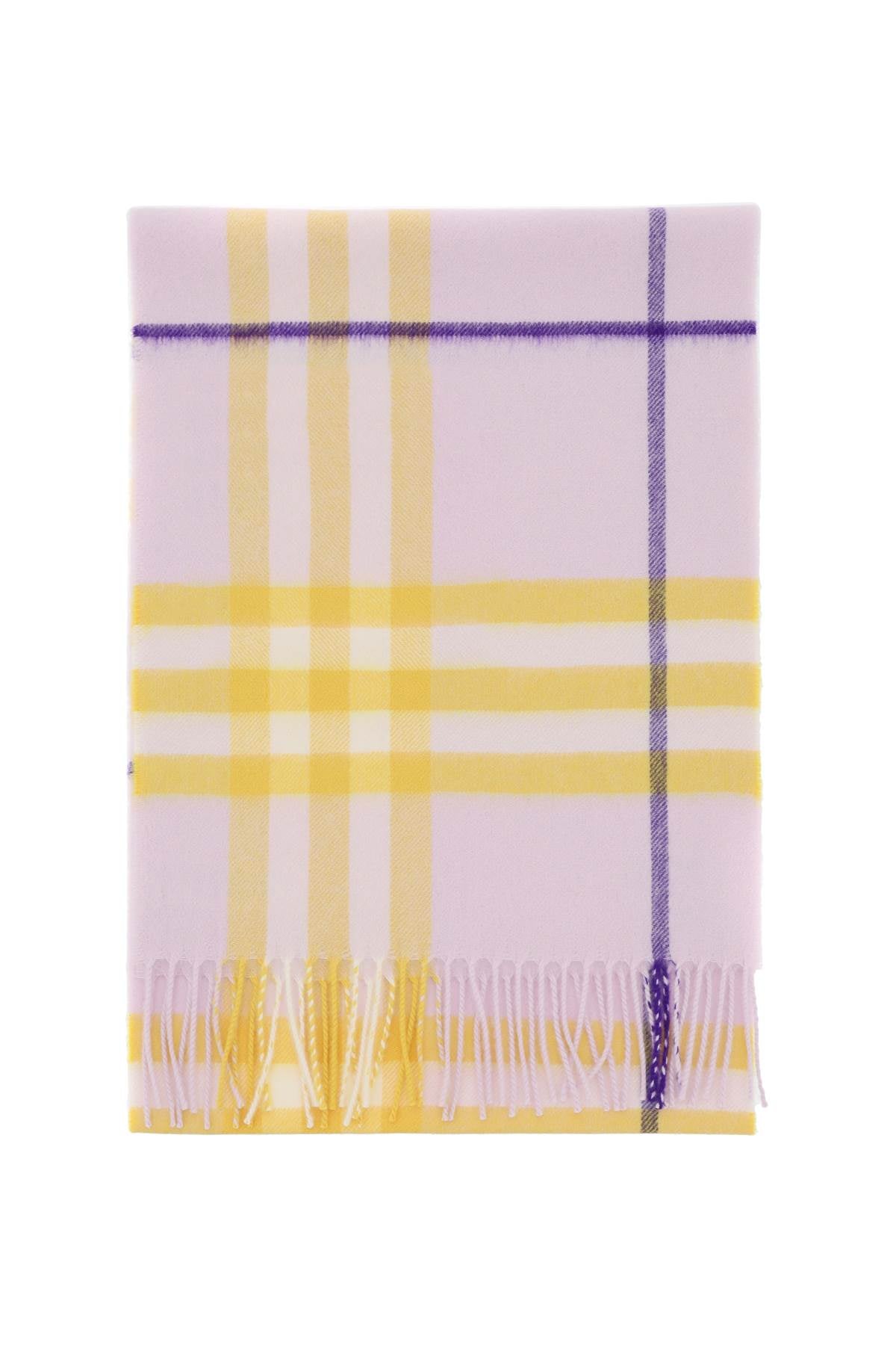 Burberry Check Cashmere Scarf Women