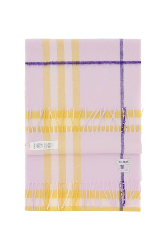Burberry Check Cashmere Scarf Women