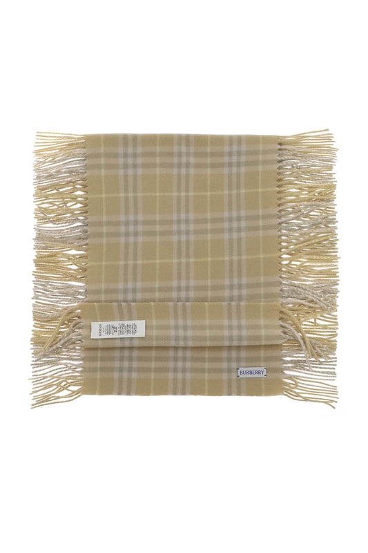 Burberry Check Cashmere Scarf Women