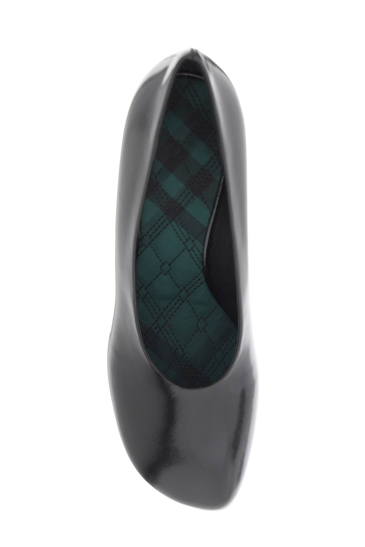 Burberry Glossy Leather Baby Pumps Women