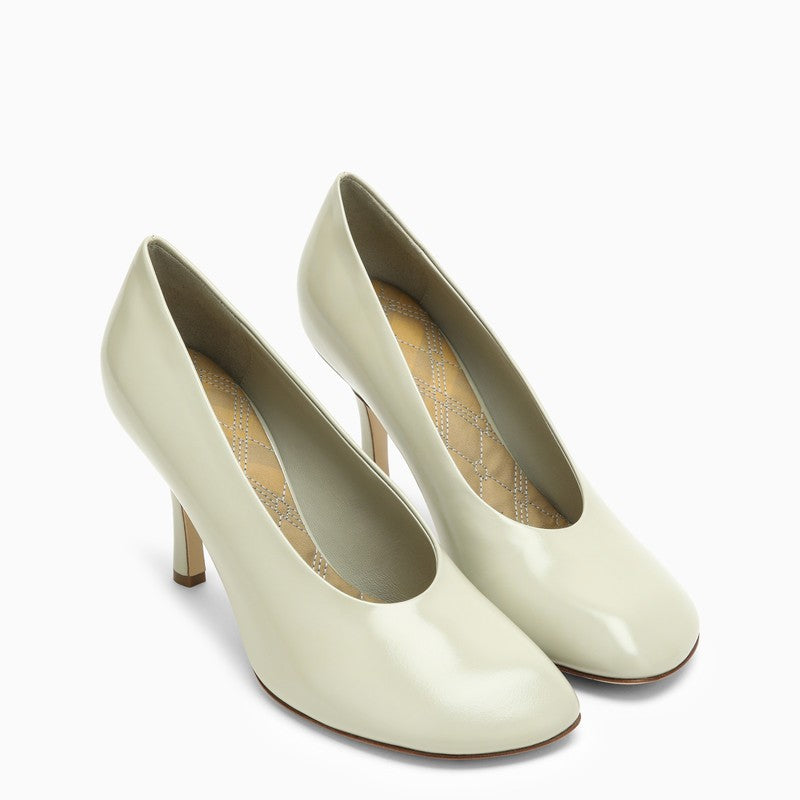 Burberry Leather Décolleté Baby Beige Women