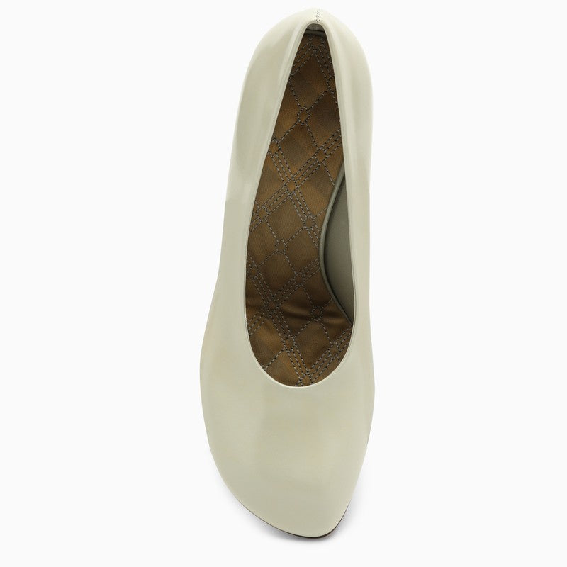 Burberry Leather Décolleté Baby Beige Women