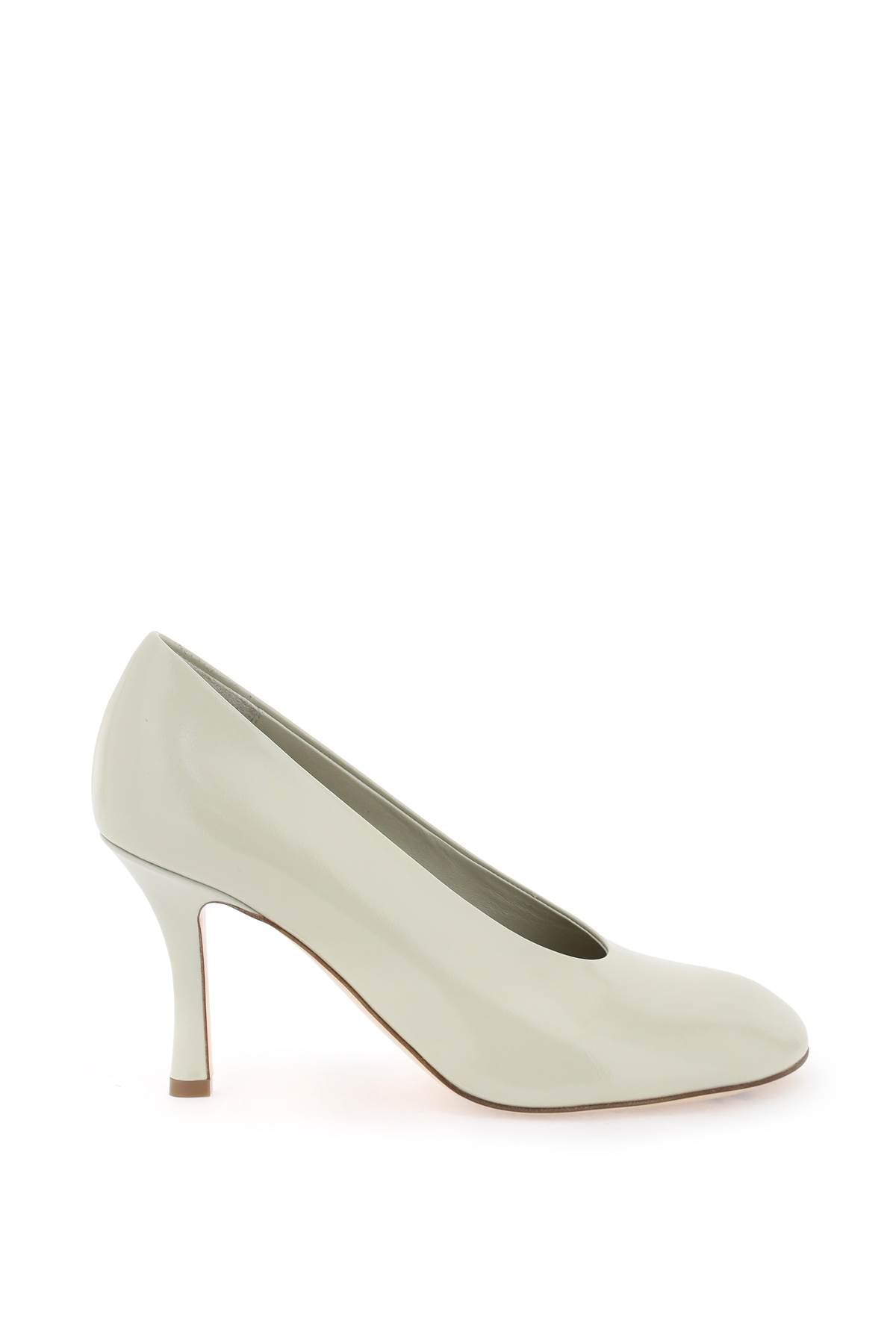 Burberry Glossy Leather Baby Pumps Women