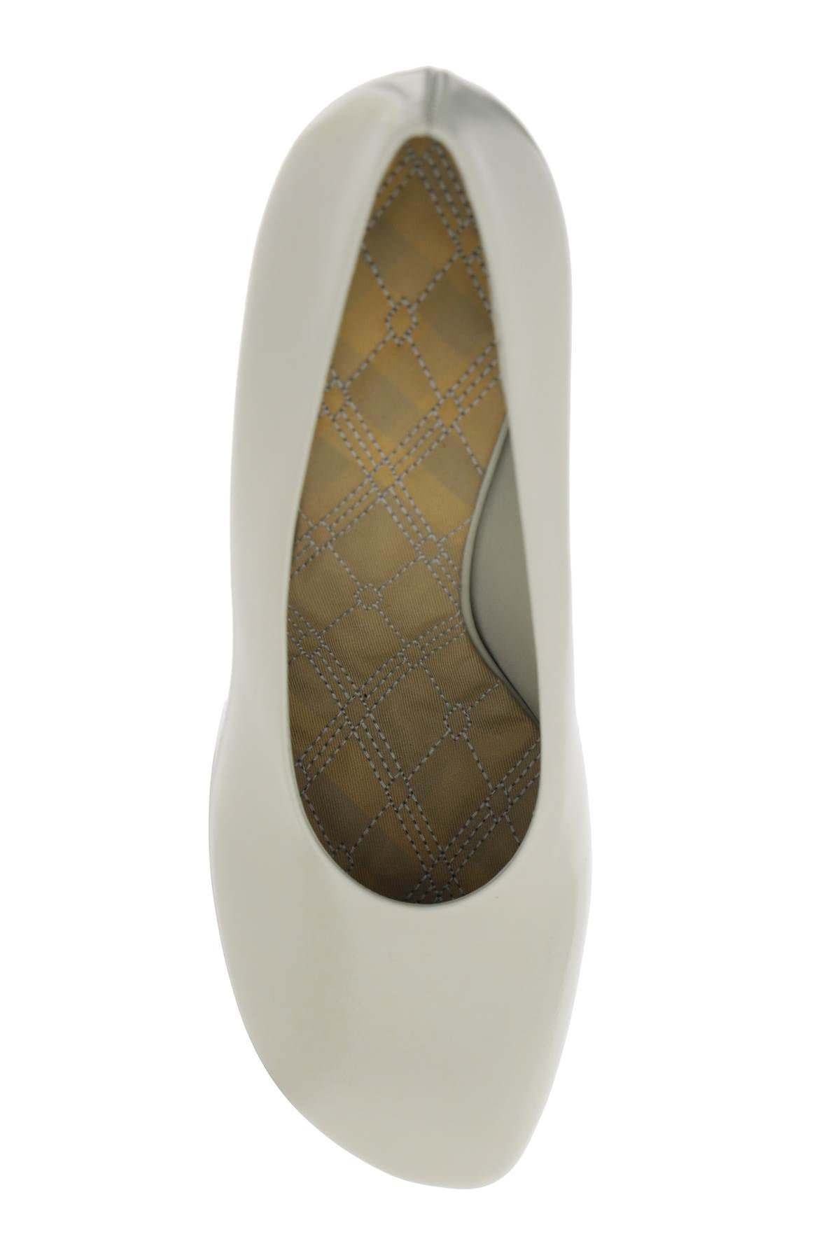 Burberry Glossy Leather Baby Pumps Women