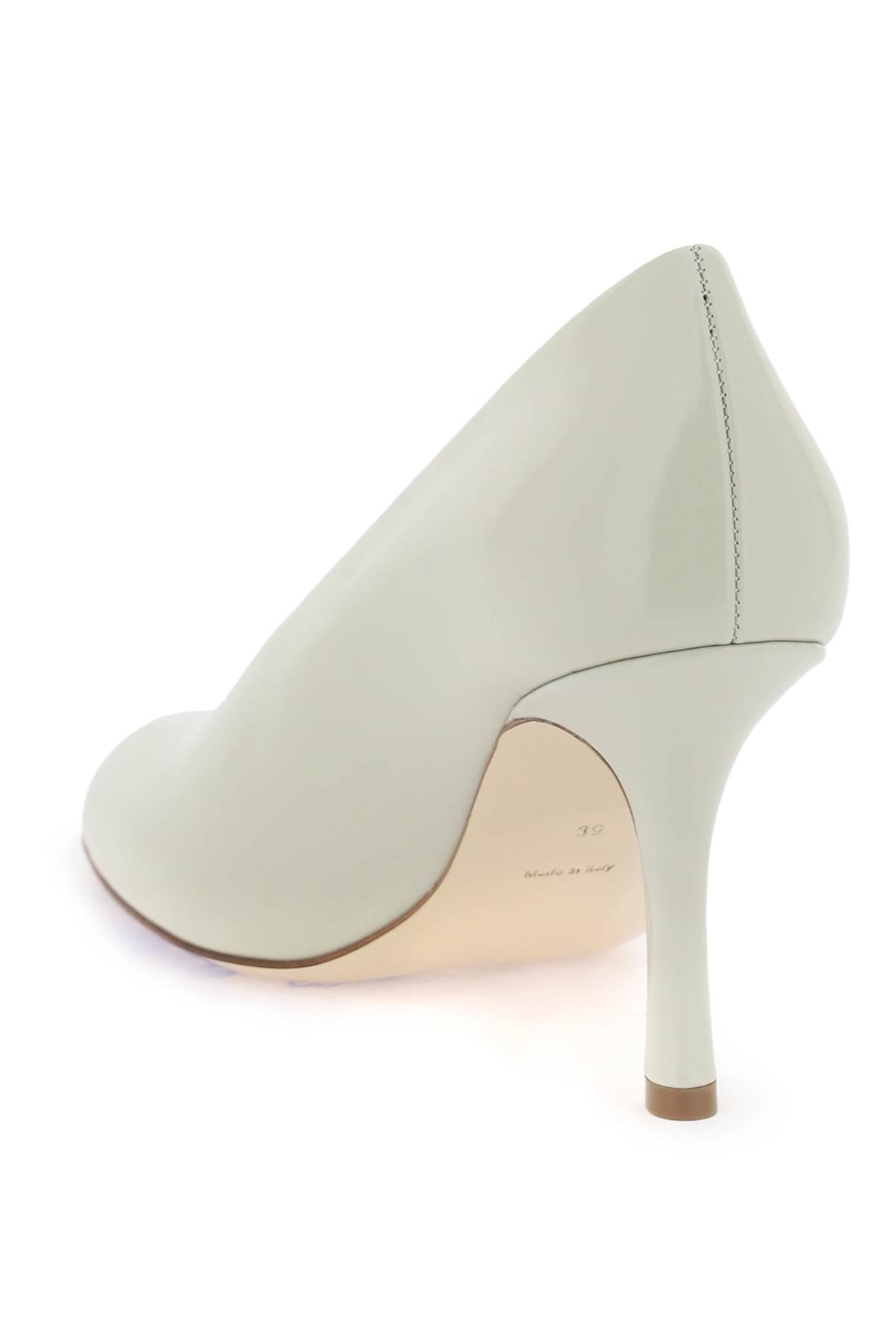 Burberry Glossy Leather Baby Pumps Women