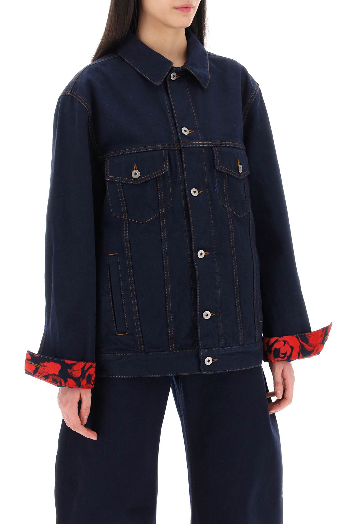 Burberry Japanese Denim Jacket For Men/W Women