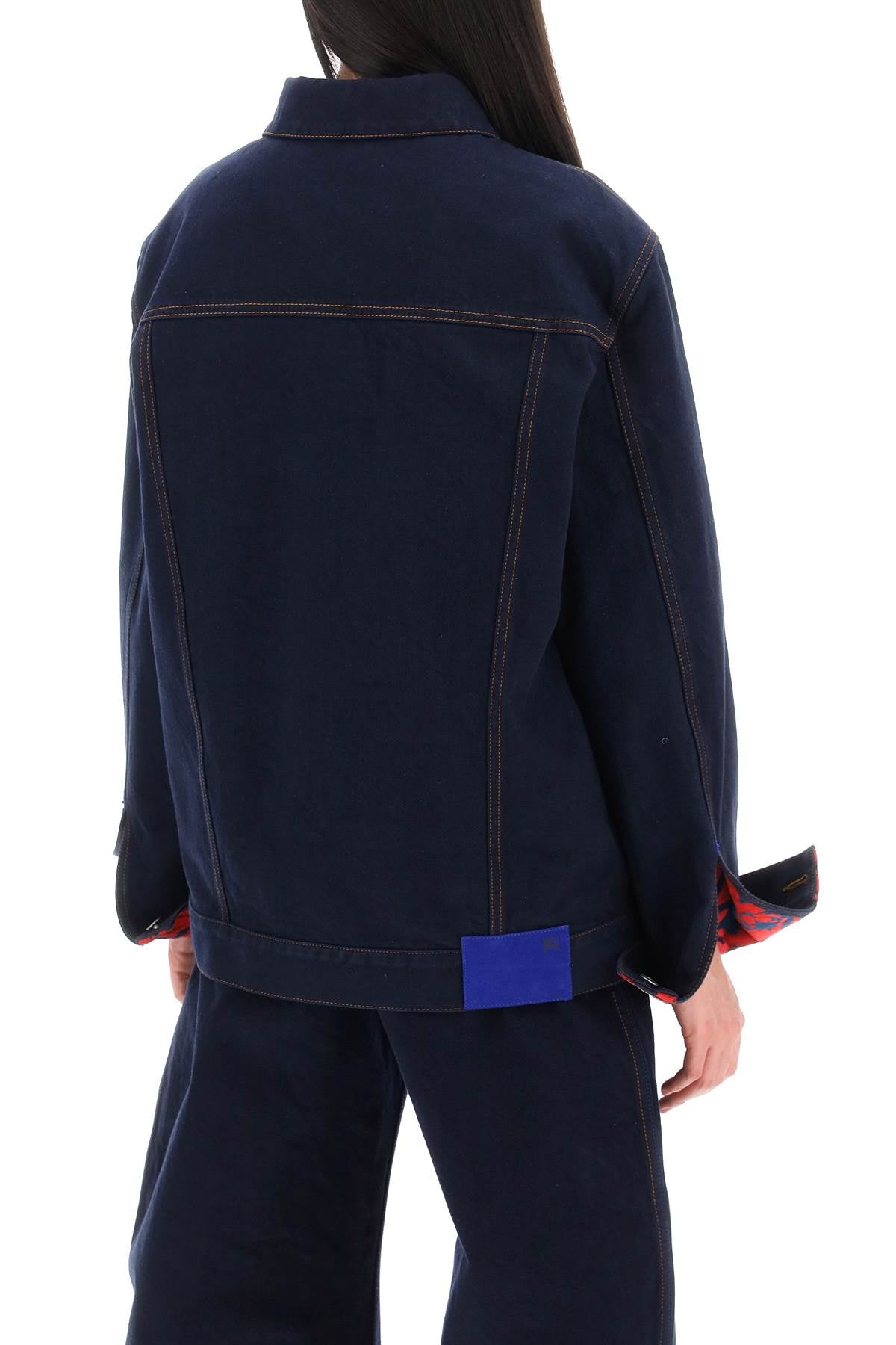 Burberry Japanese Denim Jacket For Men/W Women