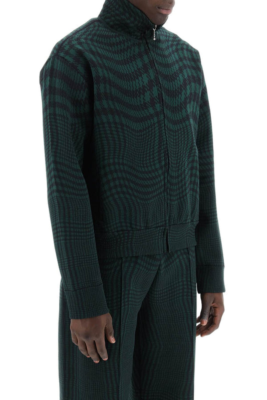 Burberry Distorted Pied-De-Poule Pattern Men