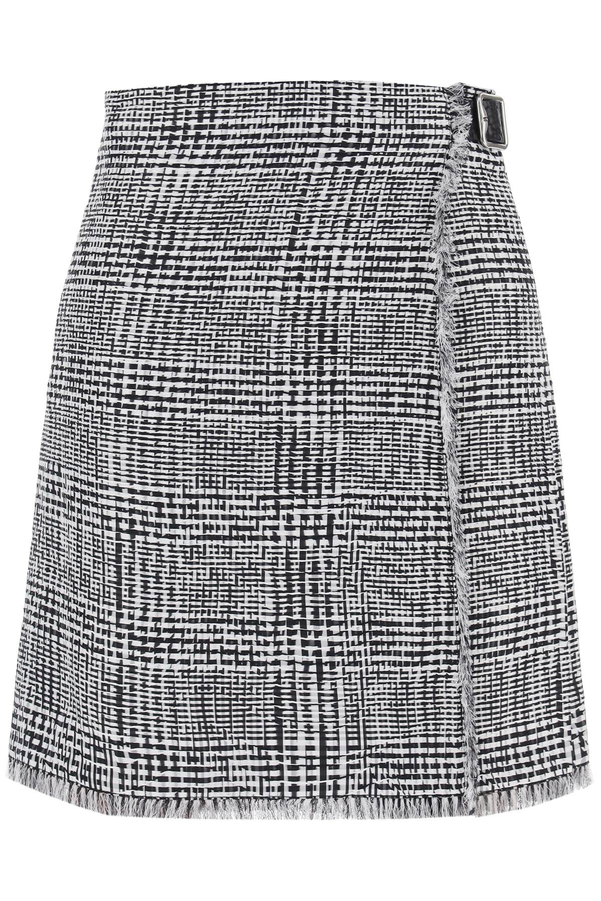 Burberry Houndstooth Plaid K Women