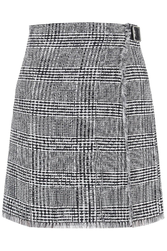 Burberry Houndstooth Plaid K Women