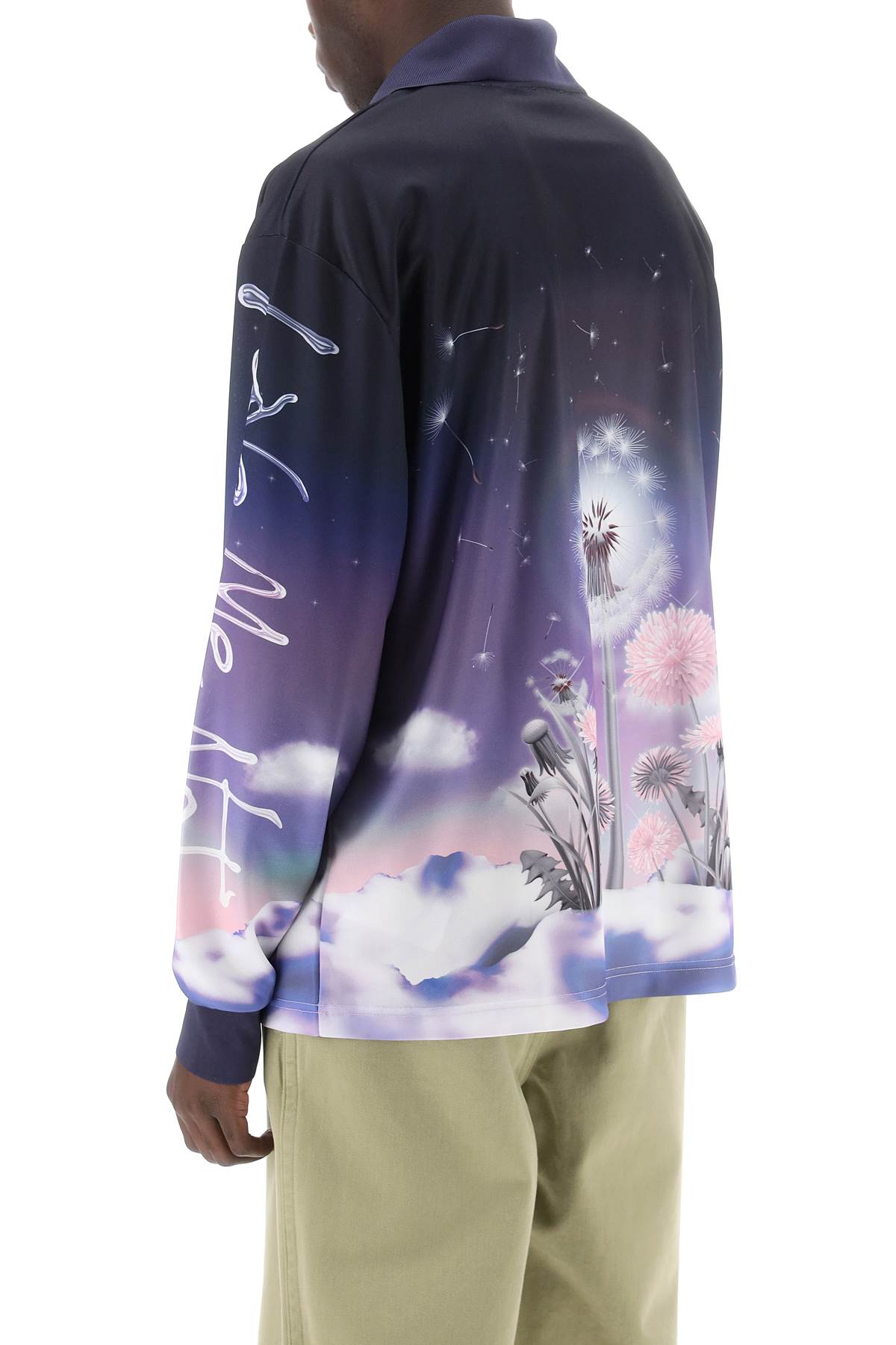 Burberry Long-Sleeved T-Shirt With Dandel Men
