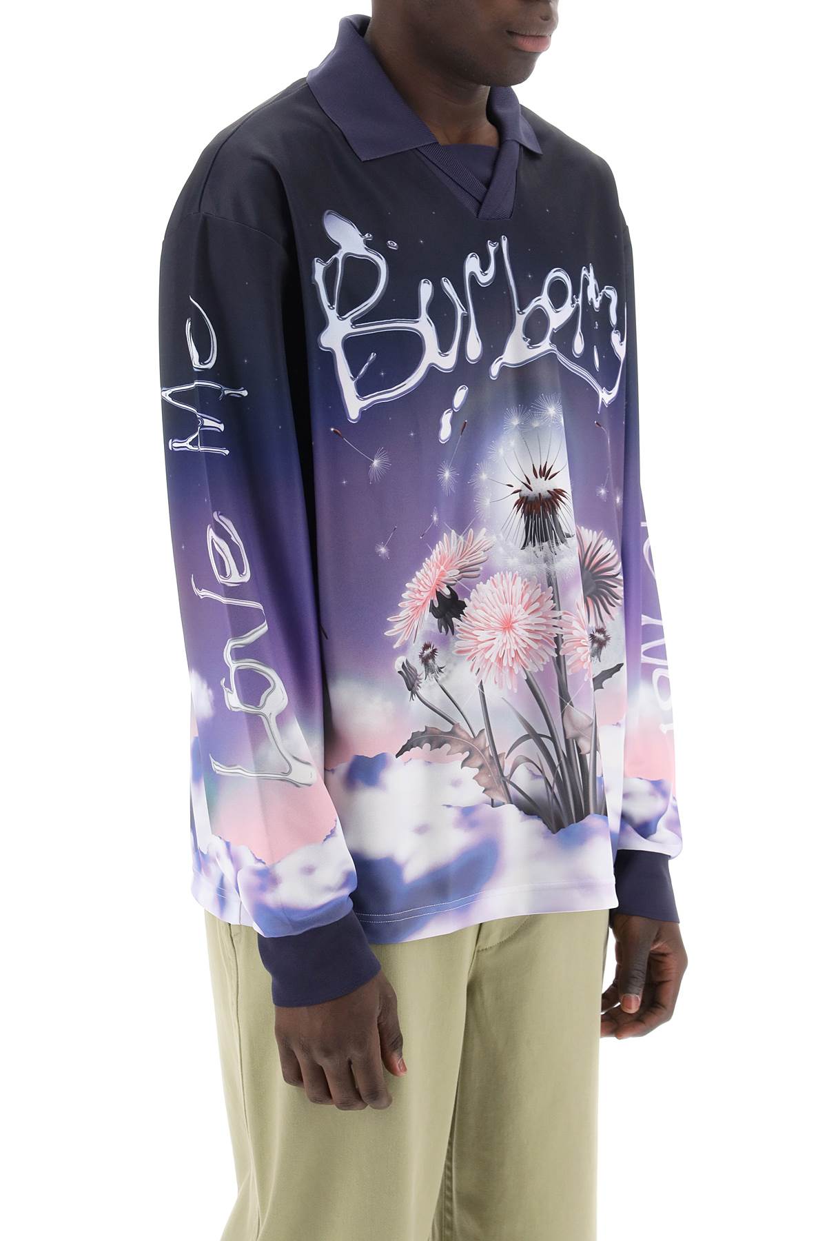 Burberry Long-Sleeved T-Shirt With Dandel Men