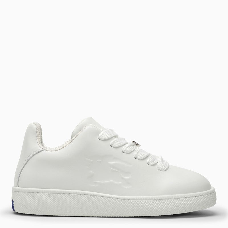 Burberry Box White Leather Trainer Men