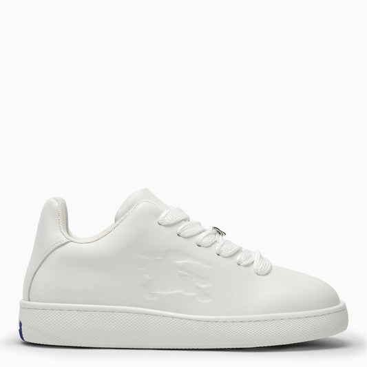 Burberry Box White Leather Trainer Men