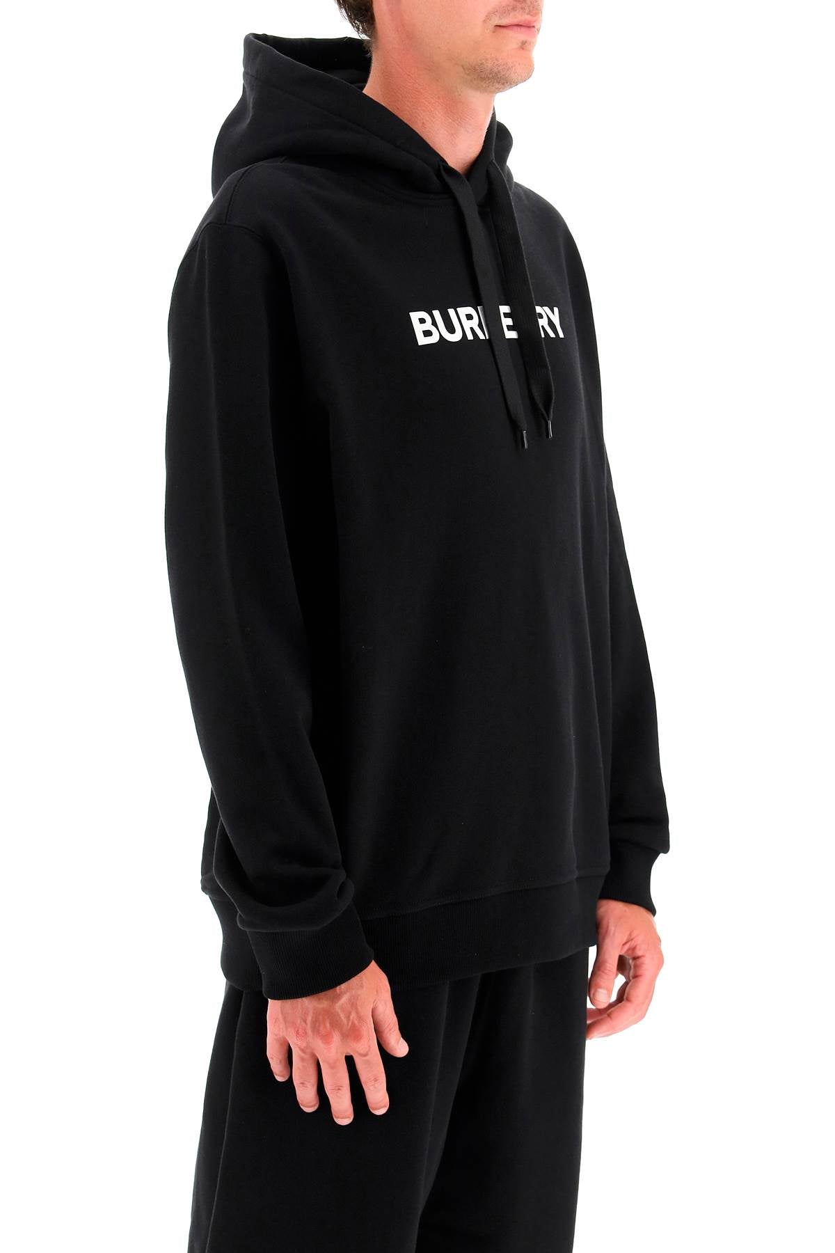 Burberry Ansdell Hoodie With Logo Print Men