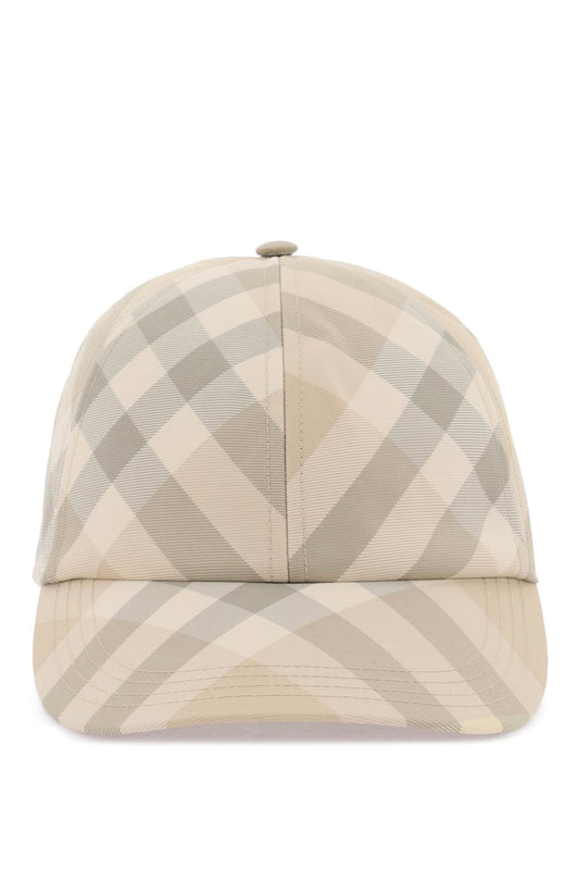 Burberry Check Baseball Cap Women
