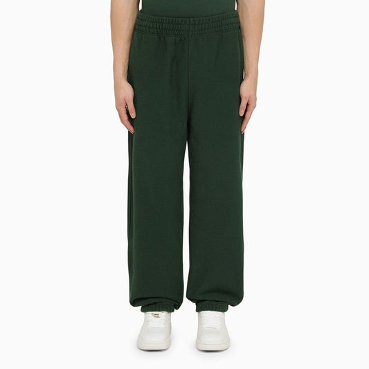 Burberry Ivy Green Cotton Jogging Pants Men