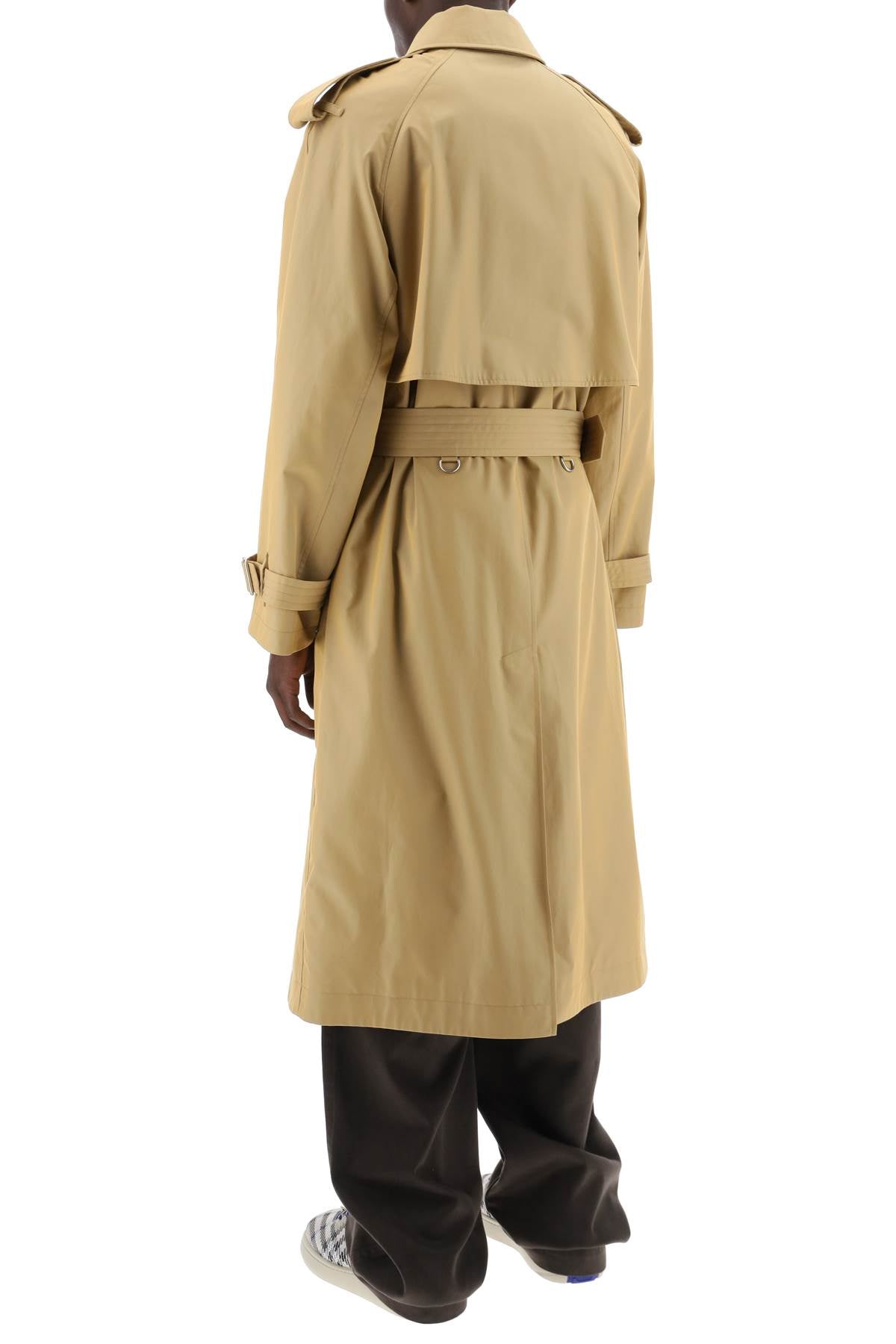 Burberry Long Iridescent Trench Men