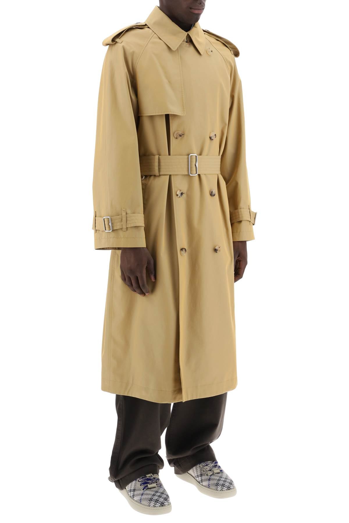 Burberry Long Iridescent Trench Men