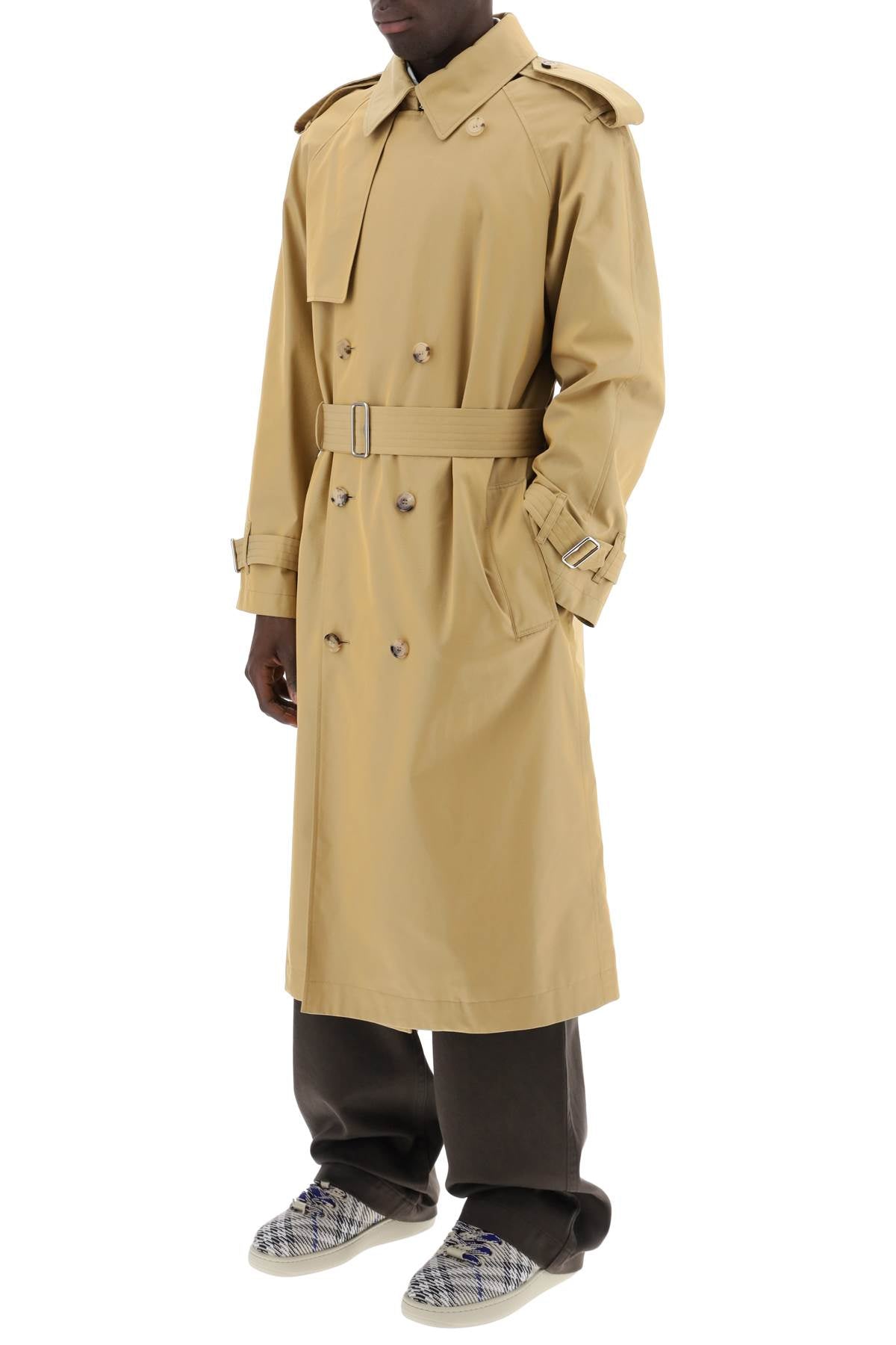 Burberry Long Iridescent Trench Men