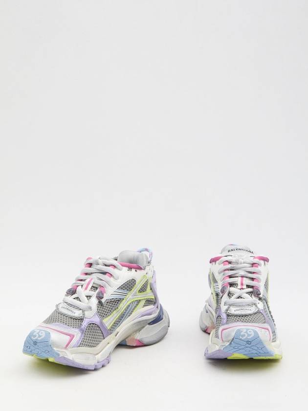 Luxury Balenciaga  Runner mesh panel low-top sneakers