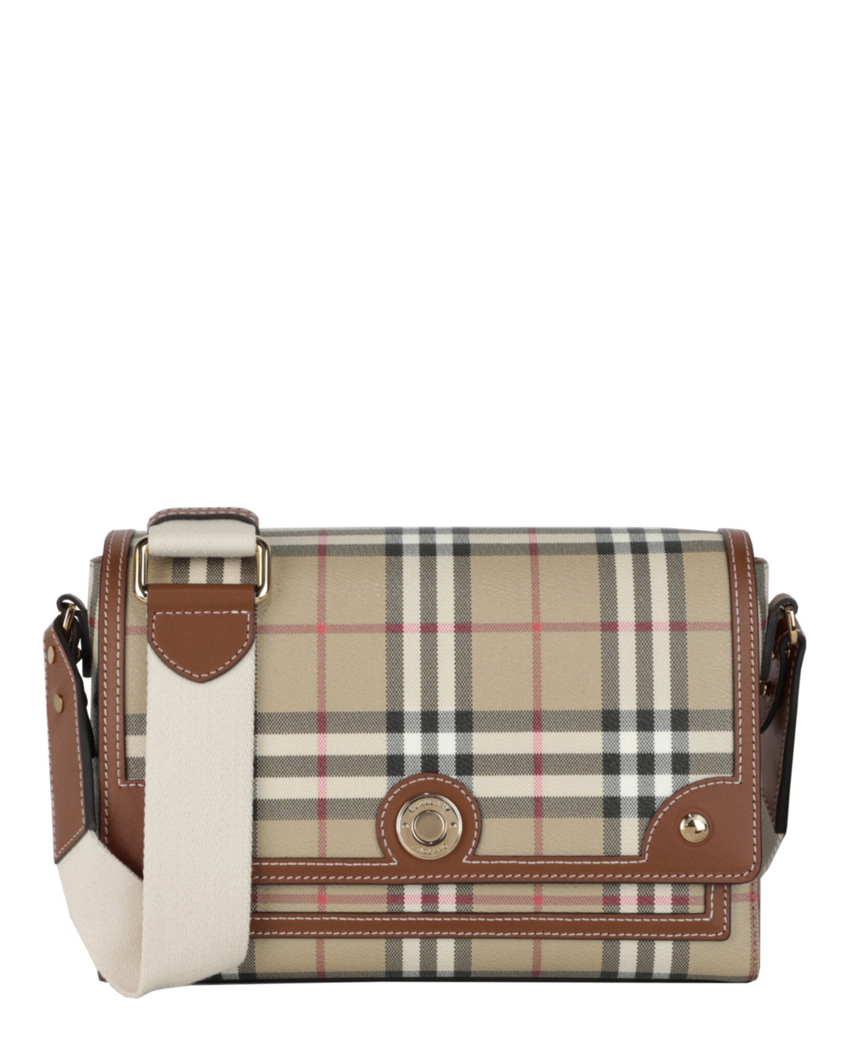 Burberry Womens Medium Note Bag Medium Briar Brown