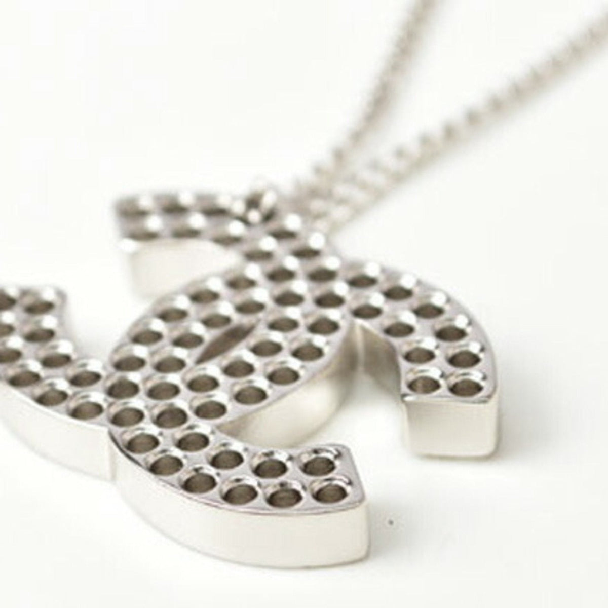 Top Quality Chanel Logo CC Necklace
