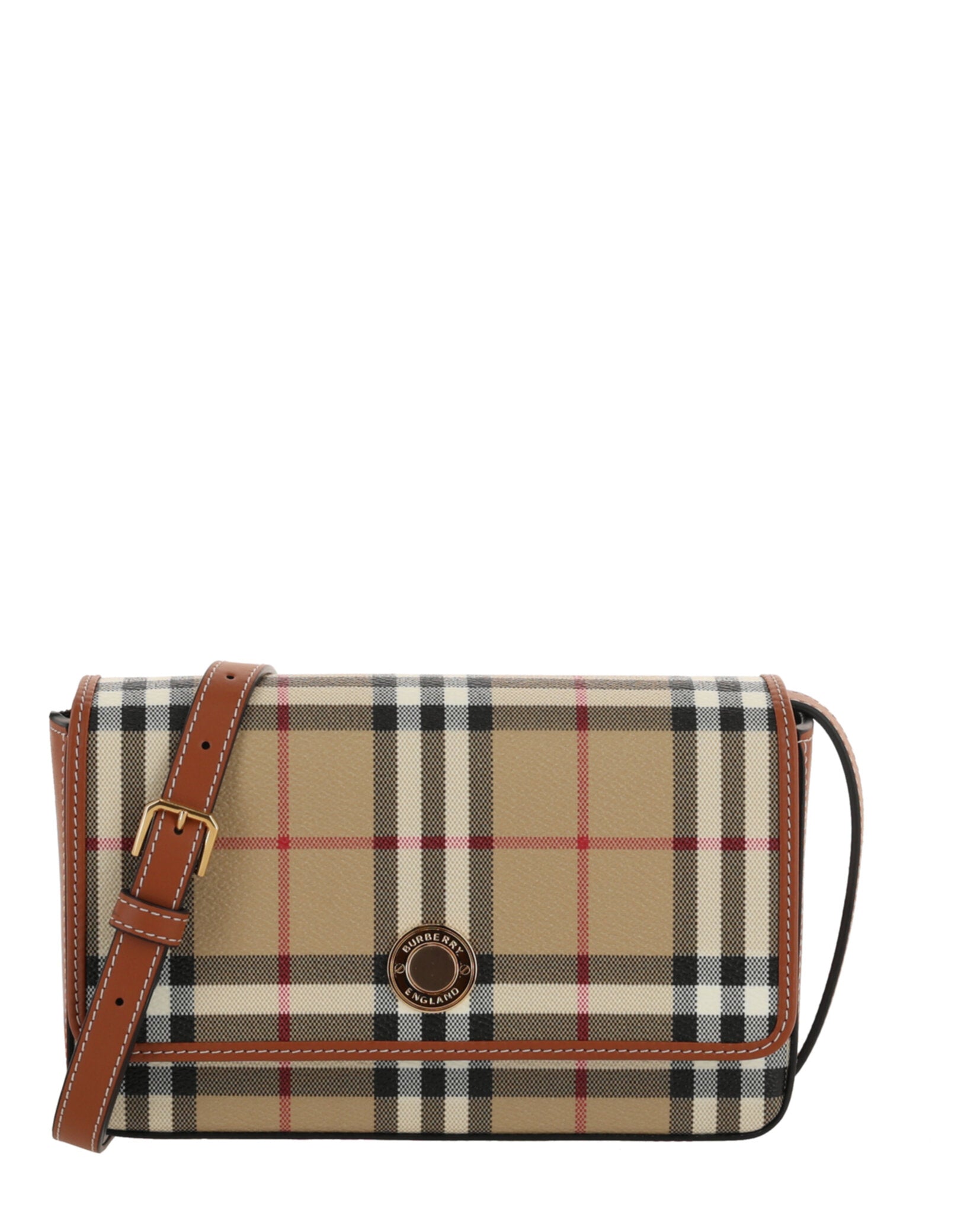 Burberry Womens Hampshire Bag Medium Archive Beige