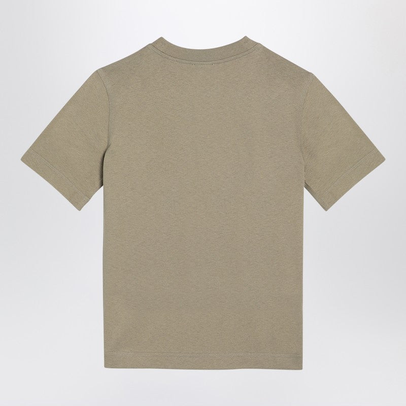 Burberry Cotton T-Shirt With Ekd Logo Print Women