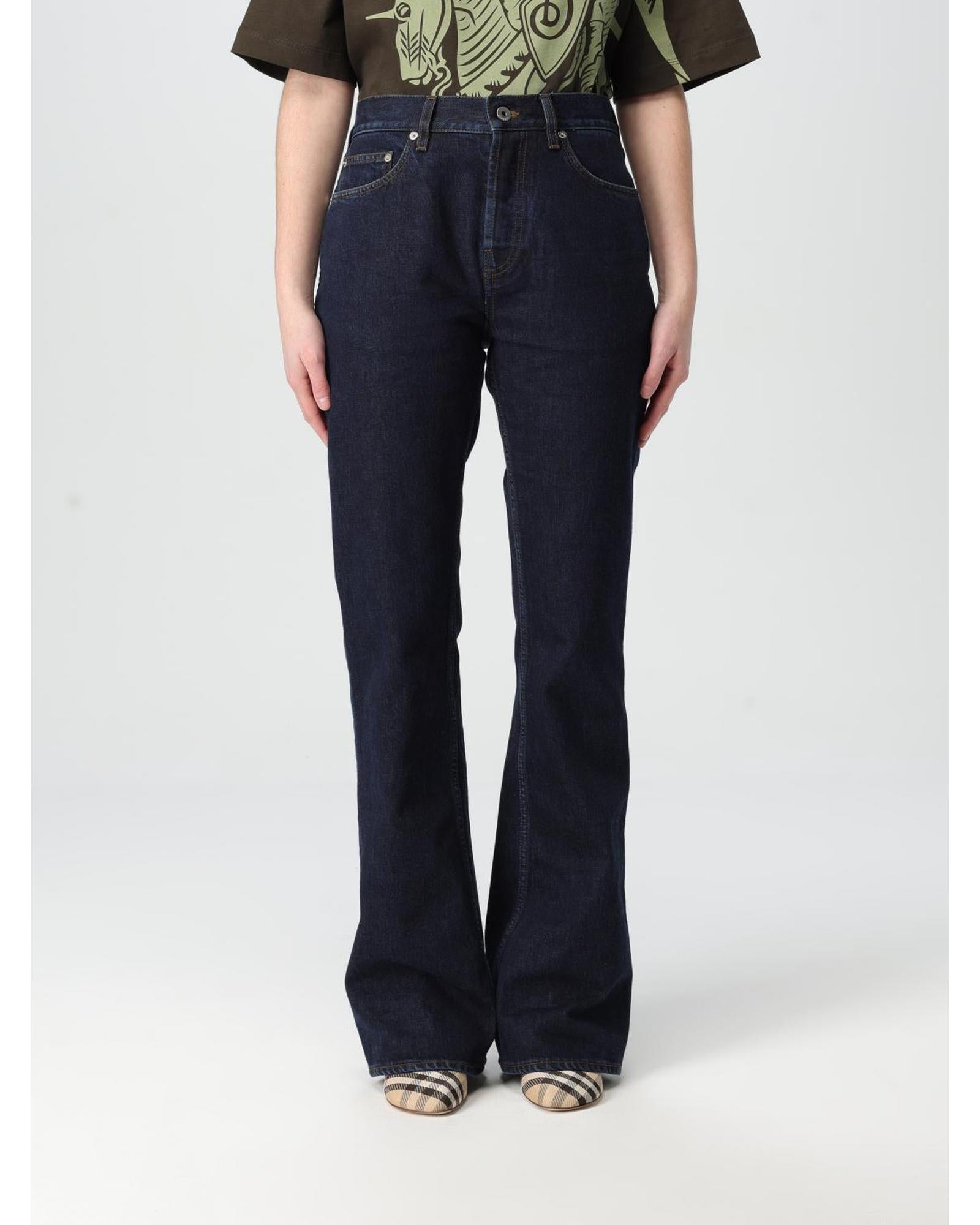 Burberry Bootcut Jeans Women Blue 30" Waist Blue