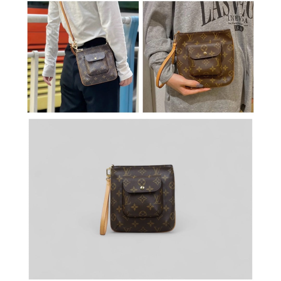 Very Good ( Rank A)｜ LV Monogram Partition Pouch ｜25051612