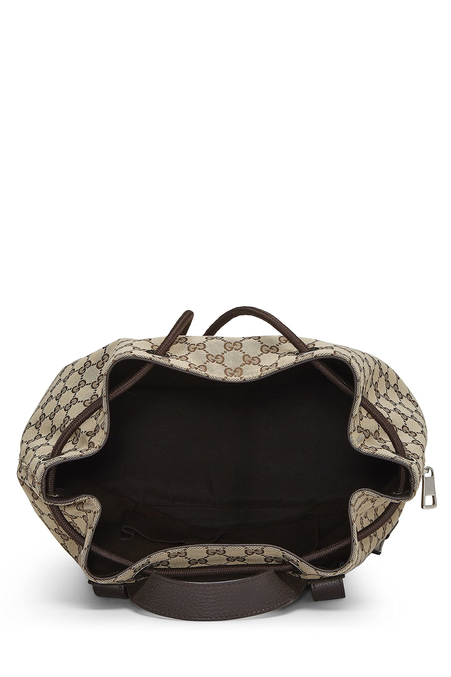 Gucci, Original GG Canvas Drawstring Backpack, Brown