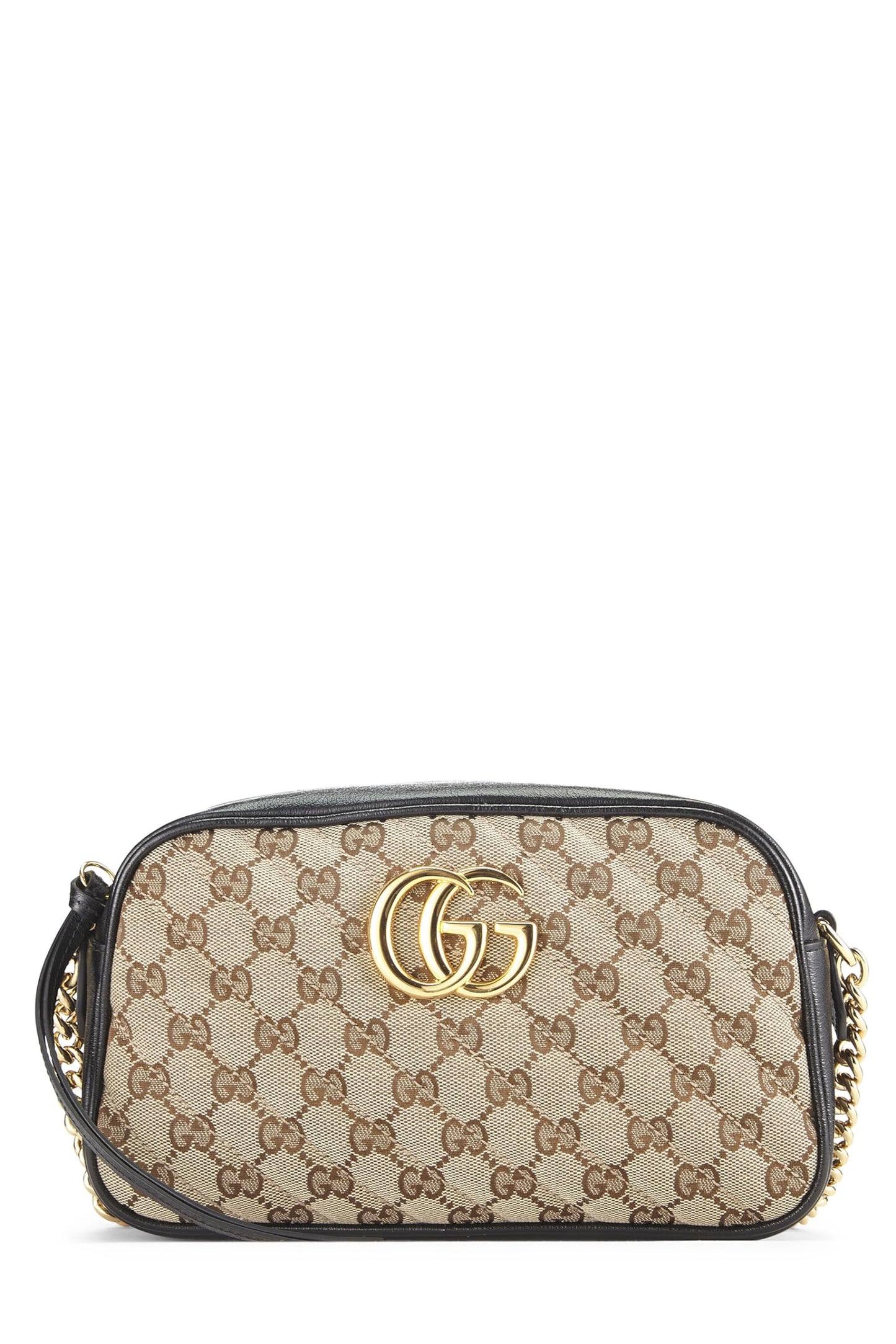 Gucci, Original GG Canvas Marmont Crossbody Small, Black