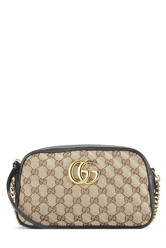 Gucci, Original GG Canvas Marmont Crossbody Small, Black
