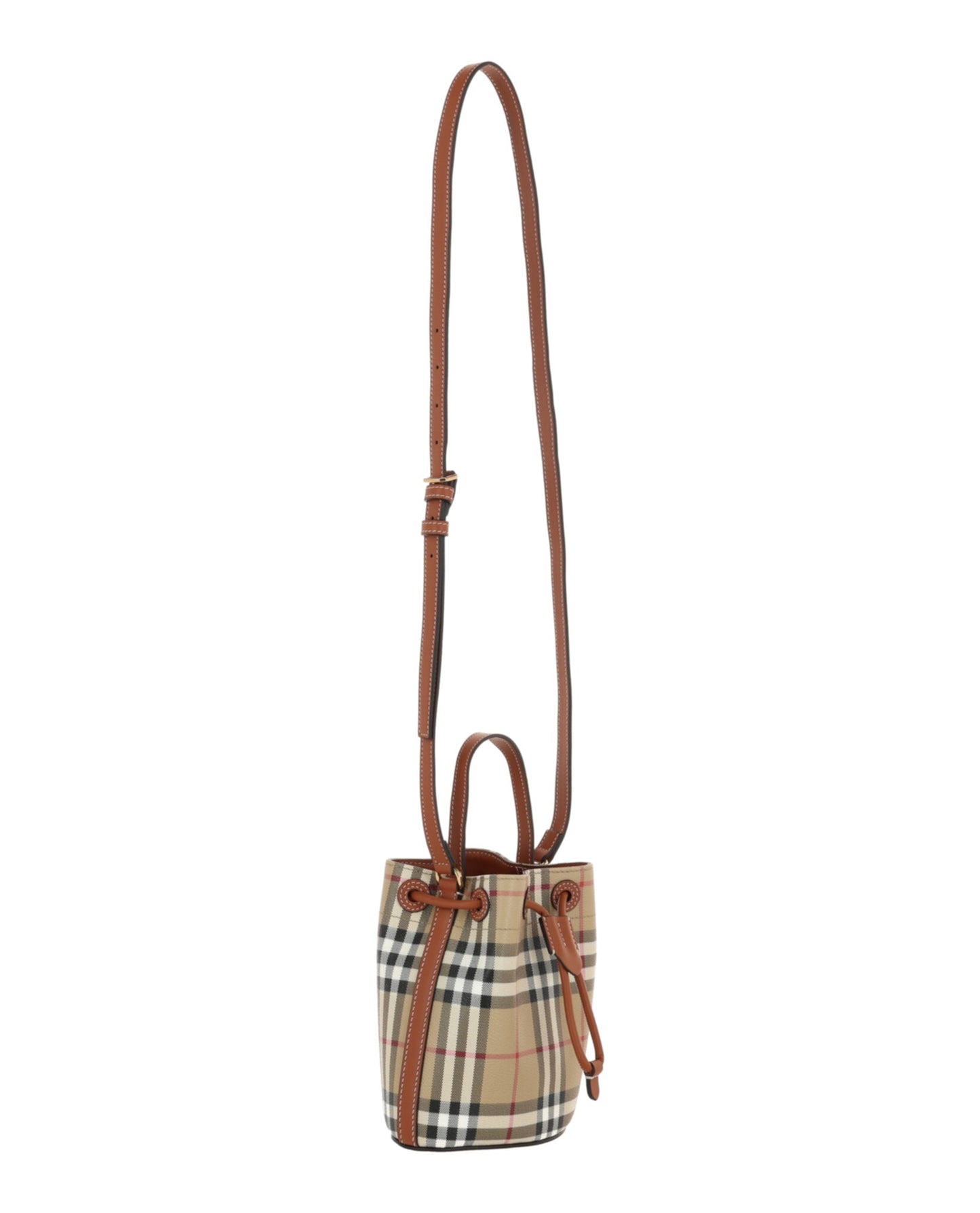 Burberry Womens Mini TB Bucket Bag