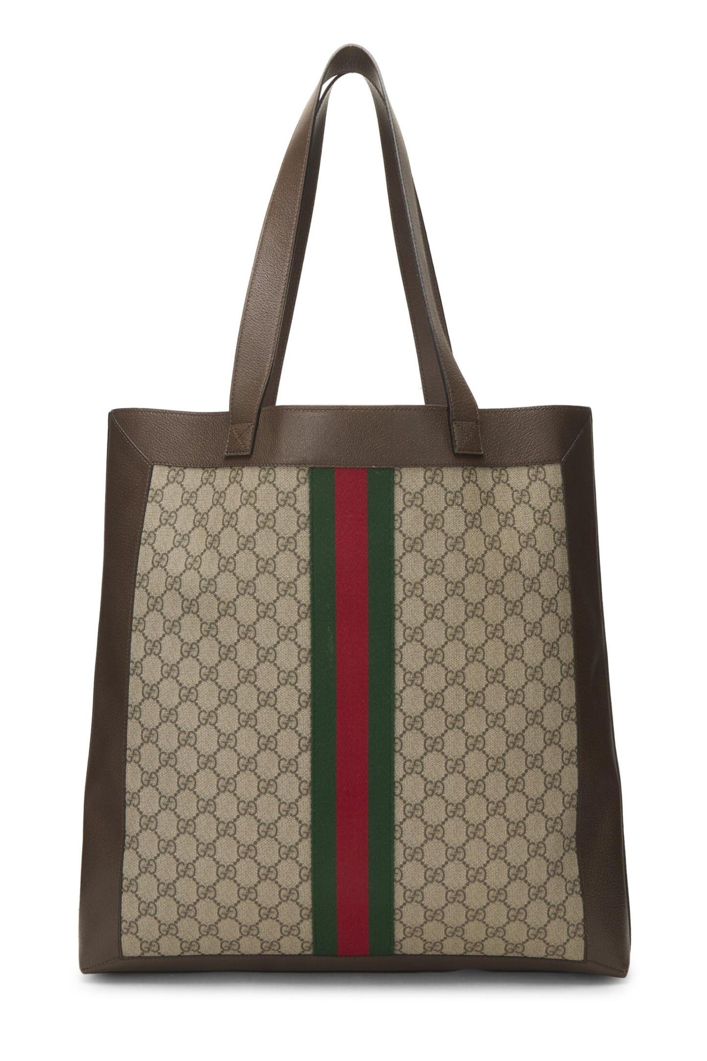 Gucci, Original GG Supreme Canvas Ophidia Tote Large, Brown