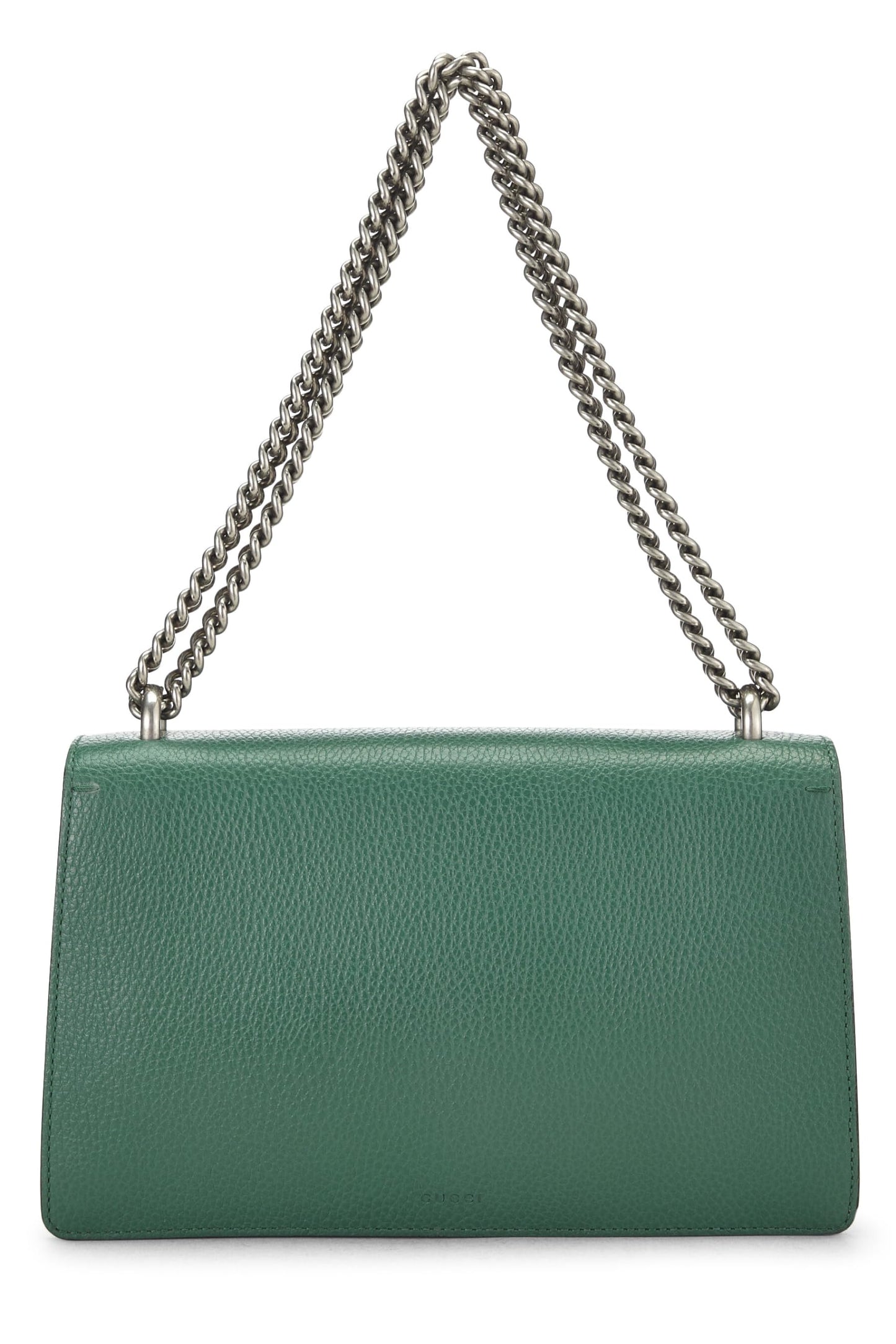 Gucci, Green Leather Dionysus Shoulder Bag Small, Green