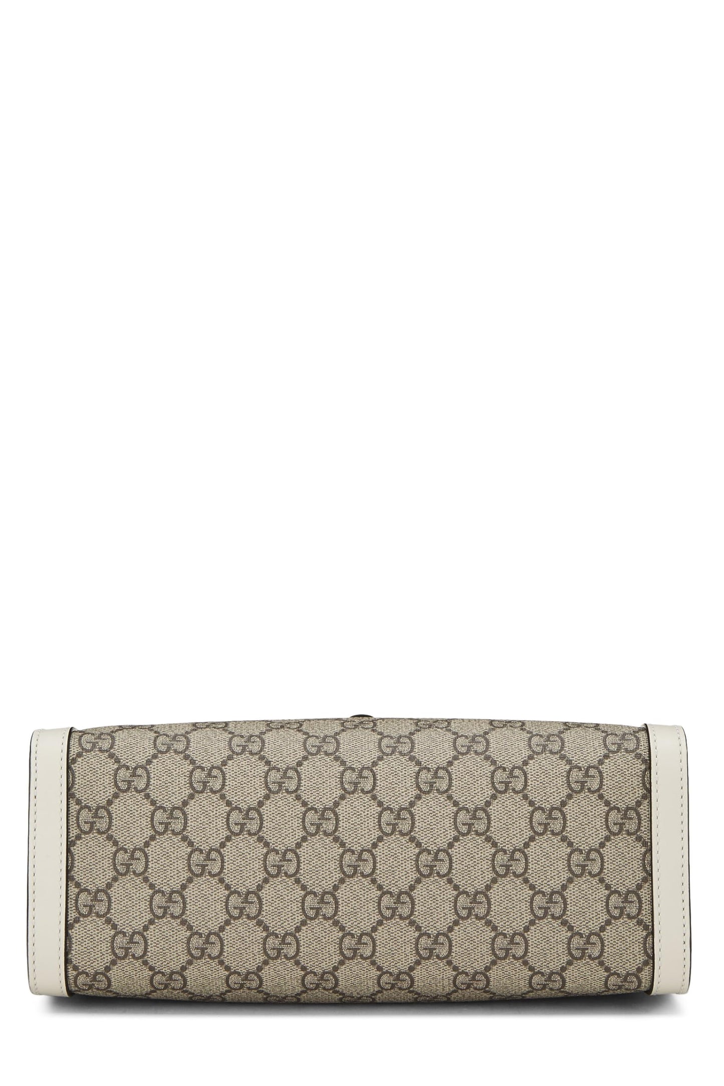 Gucci, Ivory GG Supreme Canvas Padlock Tote Small, White