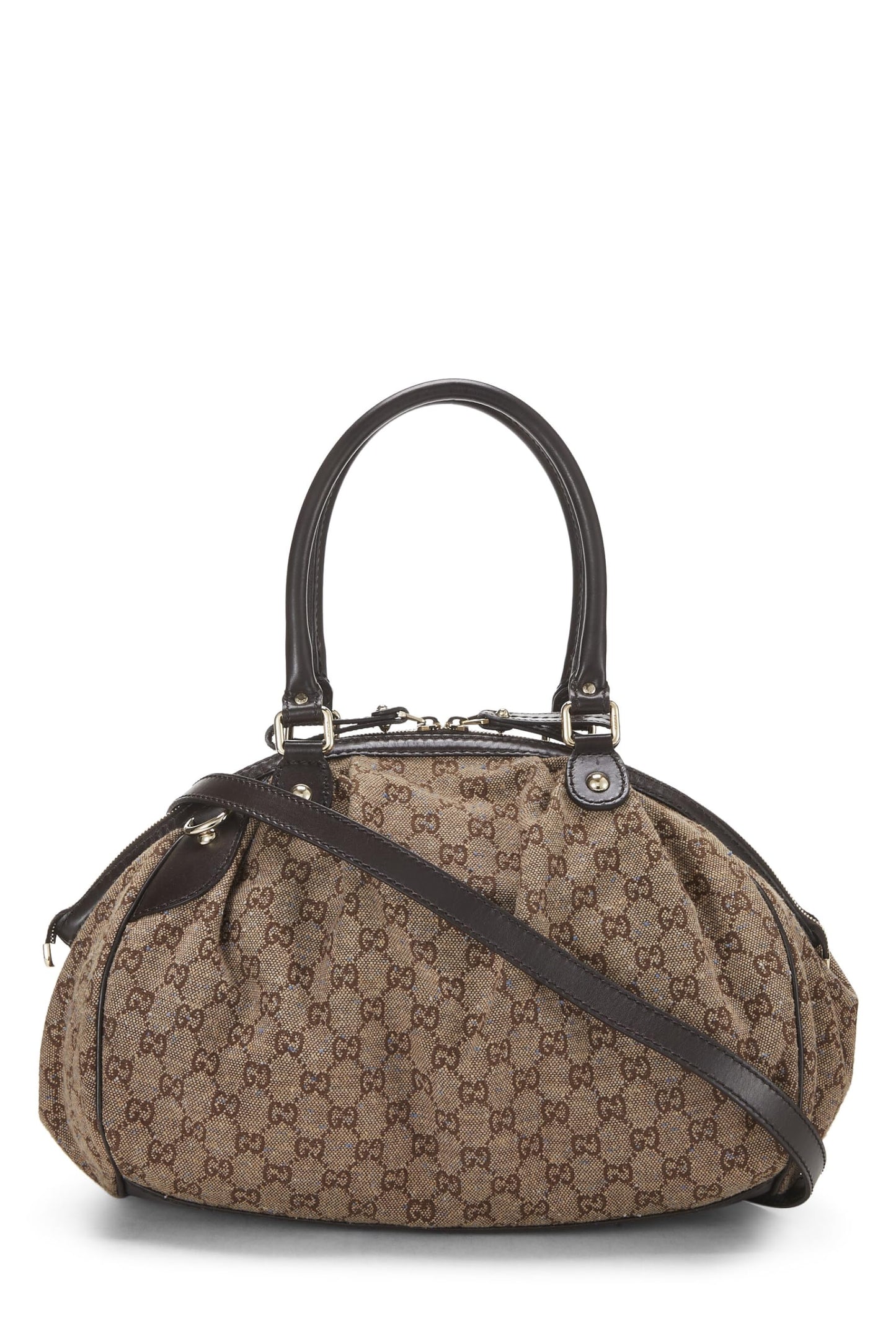 Gucci, Original GG Canvas Sukey Boston, Brown