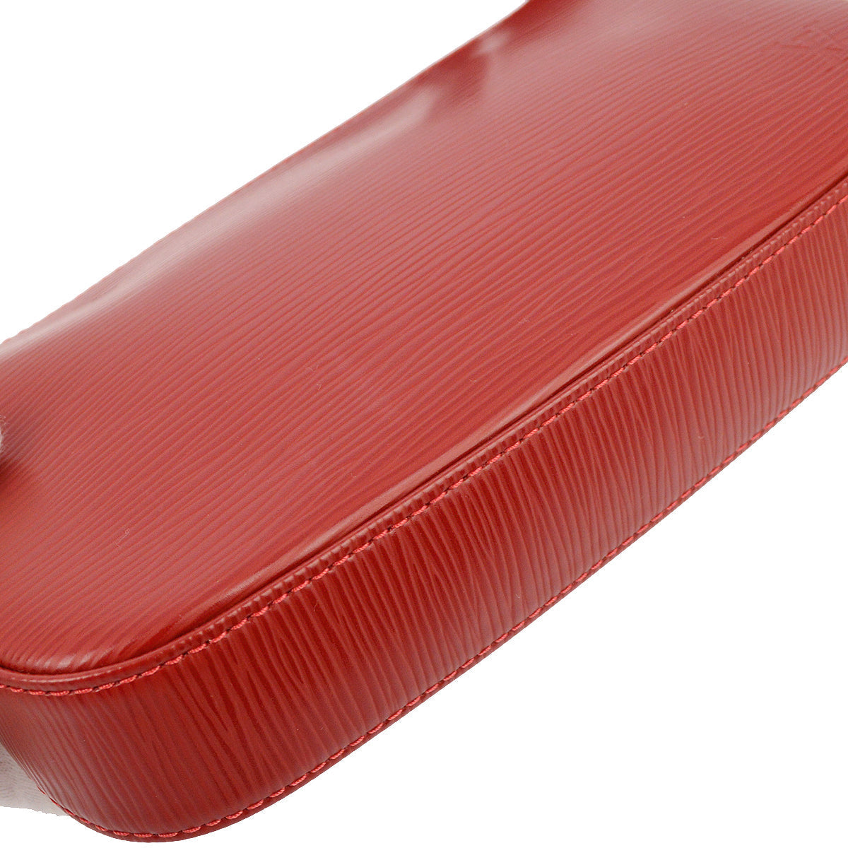 Louis Vuitton Red Epi Pochette Accessoires Handbag M41157