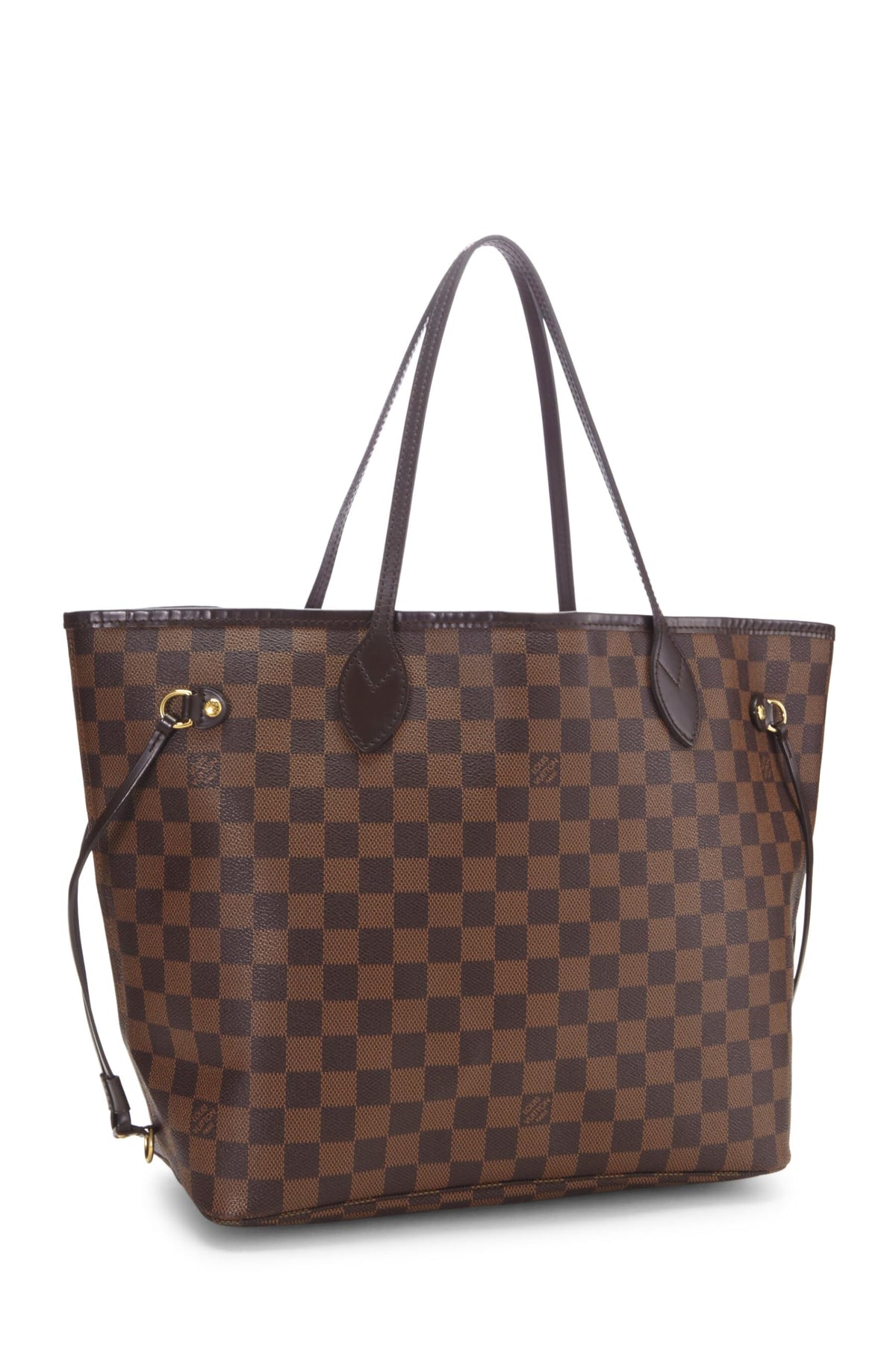 Louis Vuitton,  Damier Ebene Neverfull MM NM, Brown