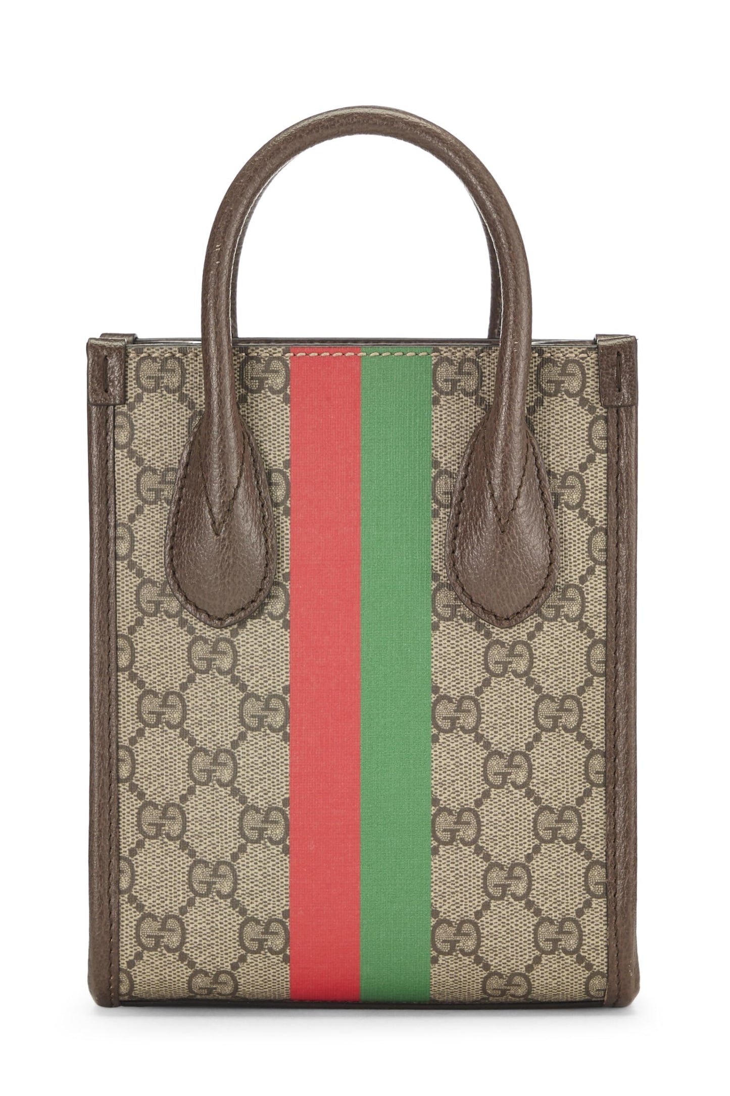 Gucci, Brown GG Supreme Canvas Tiger Tote Mini, Brown