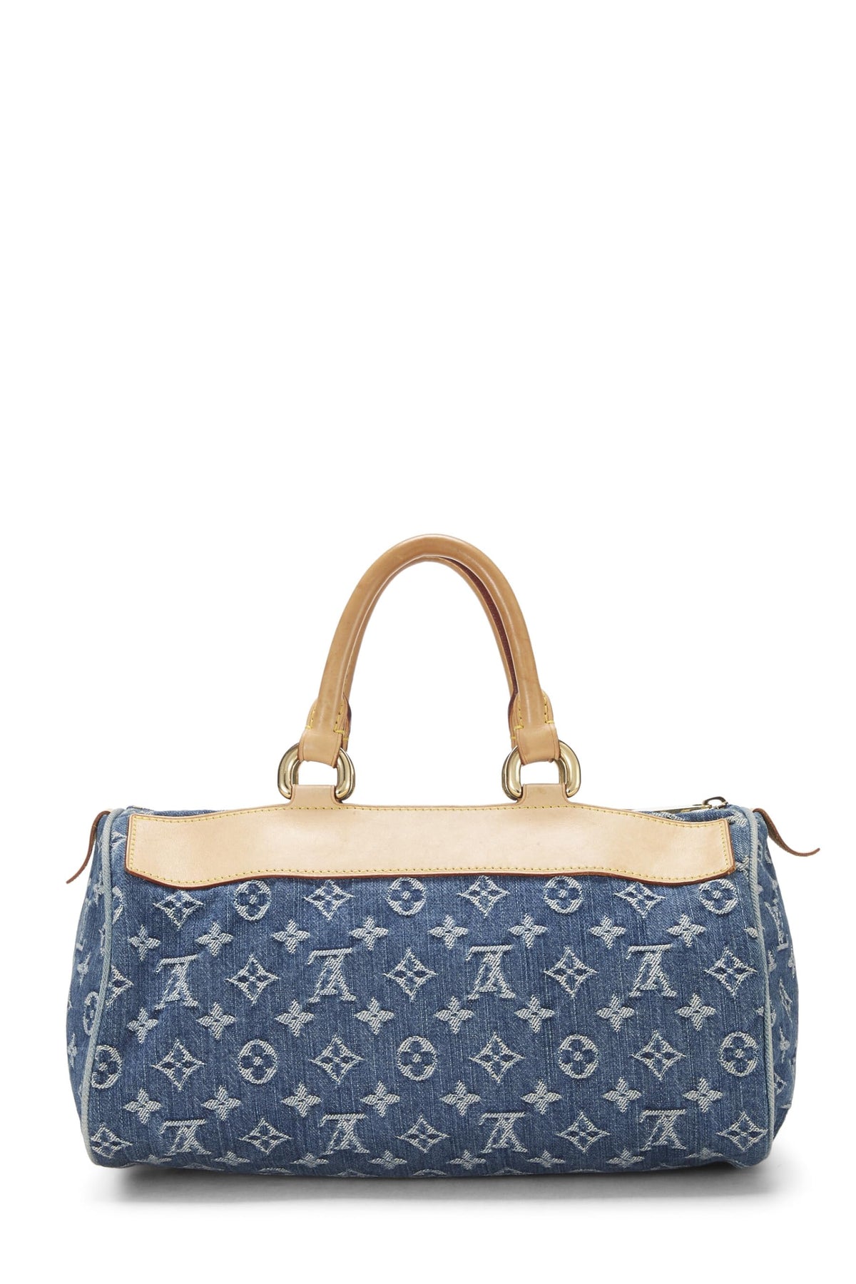 Louis Vuitton,  Blue Monogram Denim Neo Speedy, Blue