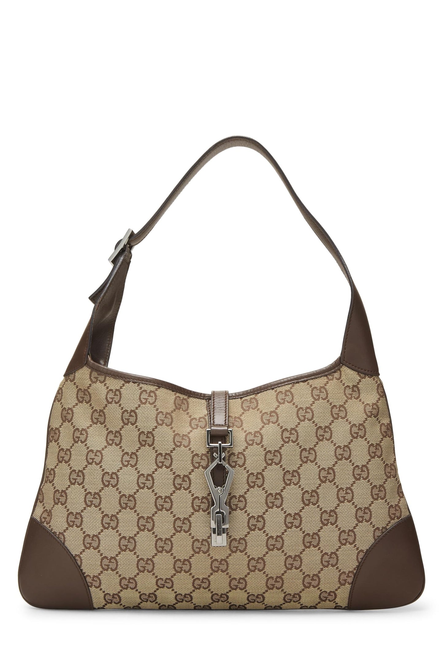 Gucci, Original GG Canvas Jackie, Brown