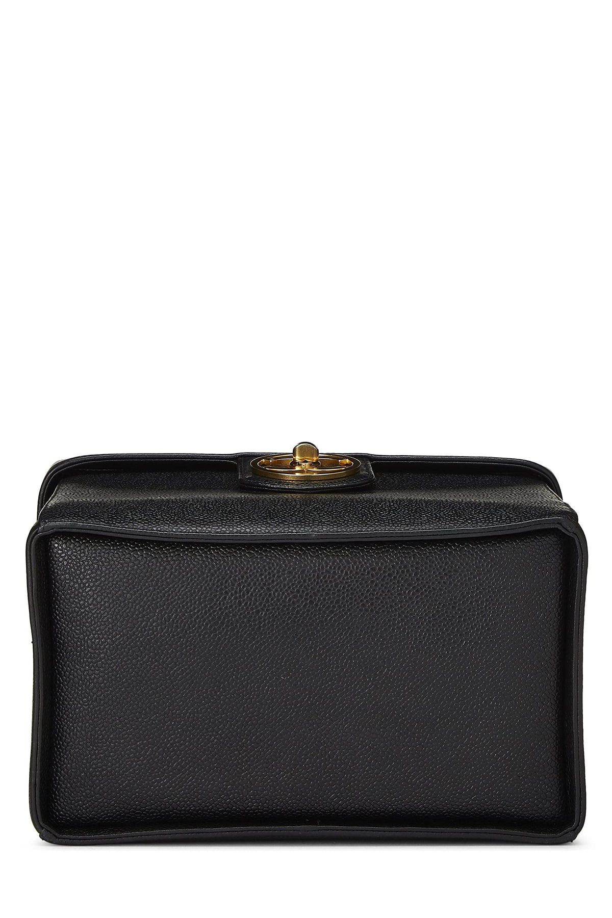 Chanel,  Black Caviar Vanity Large, Black